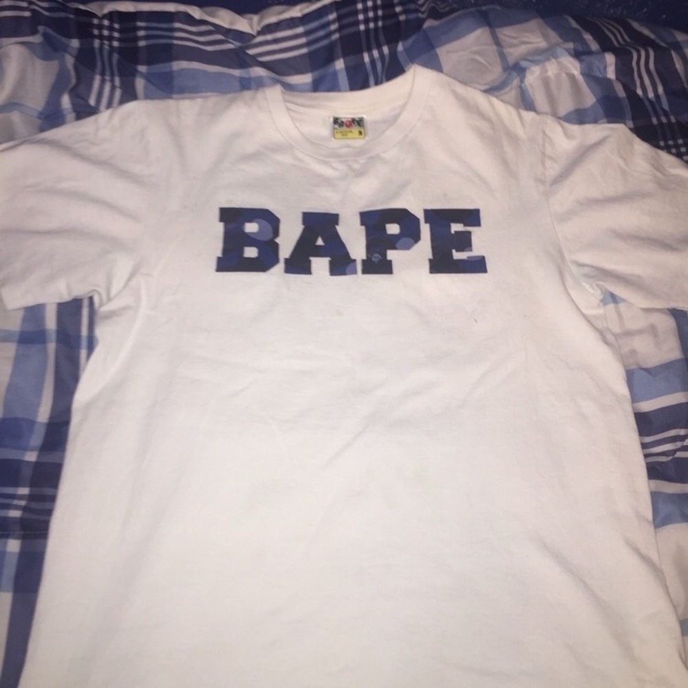 A bathing ape (BAPE) T shirt
